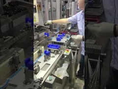 Сборочная линия стеклоподъемника - Сборка клепкой