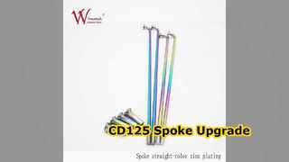 Комплект спиц для мотоцикла CD125, витая сталь