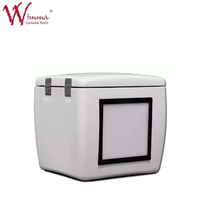 Стекловолоконная коробка для доставки Jumbo Box Белая с светодиодными лампами Хорошая производительность 85 L FRP 500mm*485mm*495mm