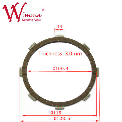 Диск трения сцепления двигателя мотоцикла запасные части Jupiter Wholesale Class A